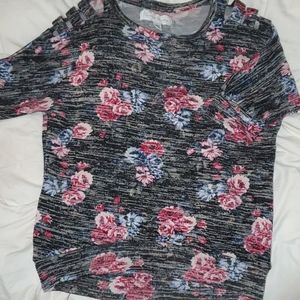 Large Floral Top